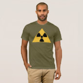 Radioactief Emblem Bella Canvas T-Shirt (Voorkant volledig)