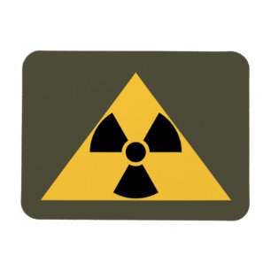 Radioactief emblem Premium Magnet Magneet