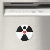 Radioactief engelhart magneet (Insitu (Vaatwasser))