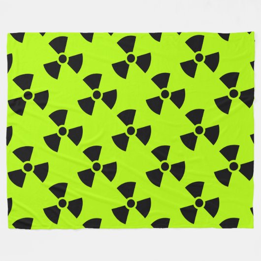 Radioactief Fleece Deken (Voorkant (Horizontaal))