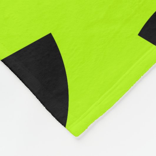 Radioactief Fleece Deken (Hoek)