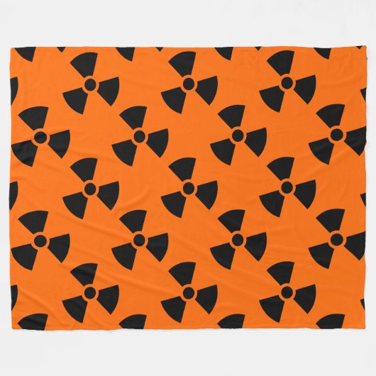 Radioactief Fleece Deken (Voorkant (Horizontaal))