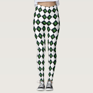 Radioactief gecheckte spin leggings