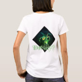 Radioactief geruite spin II T-shirt (Achterkant)