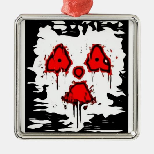 Radioactief Ghostie Ornament (Voorkant)