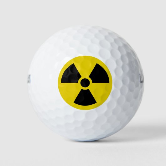 Radioactief Golfballen (Voorkant)