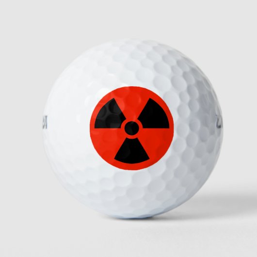 Radioactief Golfballen (Voorkant)