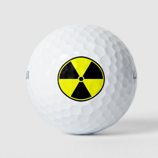 RADIOACTIEF GOLFBALLEN (Voorkant)