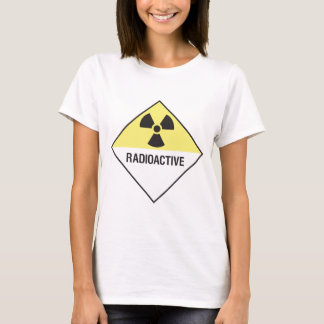 Radioactief - handvat met zorg t-shirt
