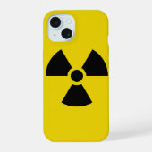 Radioactief iPhone 15 Case (Achterkant)