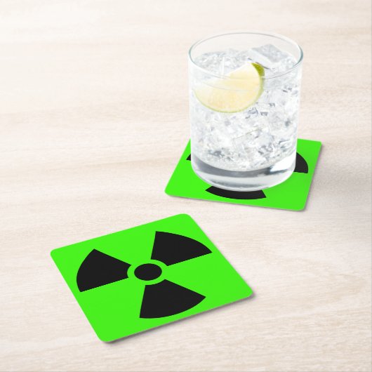 Radioactief Kartonnen Onderzetters (Insitu)