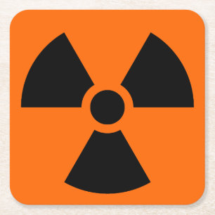 Radioactief Kartonnen Onderzetters