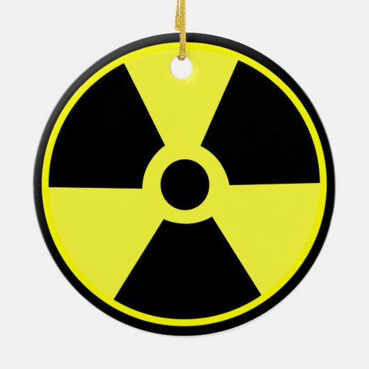 Radioactief Keramisch Ornament (Achterkant)