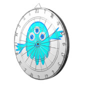 Radioactief Little Monster Dartbord (Voorkant Rechts)