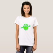 Radioactief Little Monster T-shirt (Voorkant volledig)