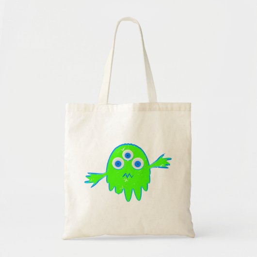 Radioactief Little Monster Tote Bag (Voorkant)