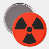 Radioactief Magneet (Voorkant / Achterkant)