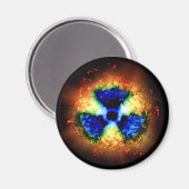 radioactief magneet (Voorkant / Achterkant)