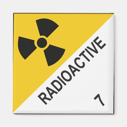 Radioactief Magneet (Voorkant)