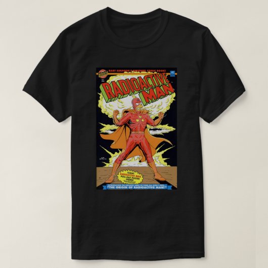 Radioactief man Comic cover - x-ray Classic Classi T-shirt (Design voorkant)