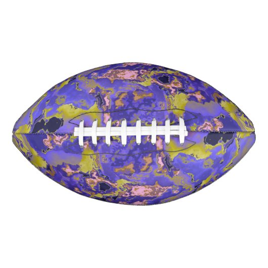 Radioactief marmer american football (Voorkant)