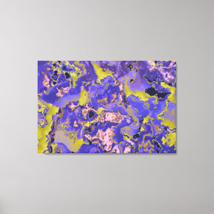 Radioactief marmer canvas afdruk