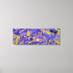 Radioactief marmer canvas afdruk