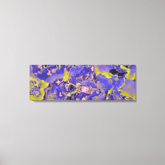 Radioactief marmer canvas afdruk (Voorkant)