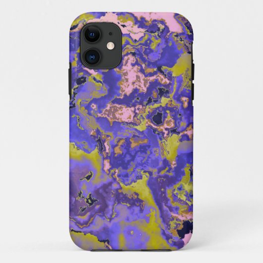 Radioactief marmer Case-Mate iPhone case (Achterkant)
