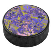 Radioactief marmer hockey puck (3/4)