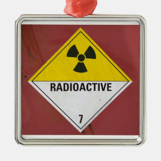 Radioactief Metalen Ornament