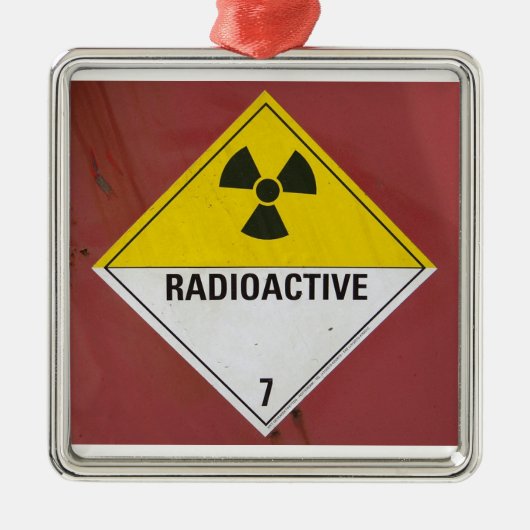 Radioactief Metalen Ornament (Voorkant)