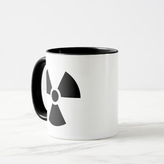 Radioactief Mok (Voorkant links)