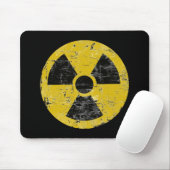  radioactief muismat (Met muis)