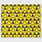 Radioactief patroon cadeaupapier (Vlak)