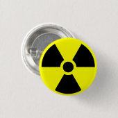 Radioactief Ronde Button 3,2 Cm (Voorkant /achterkant)