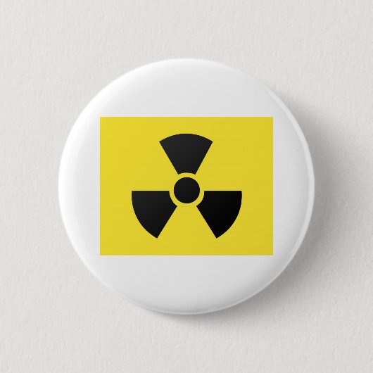 radioactief ronde button 5,7 cm (Voorkant)