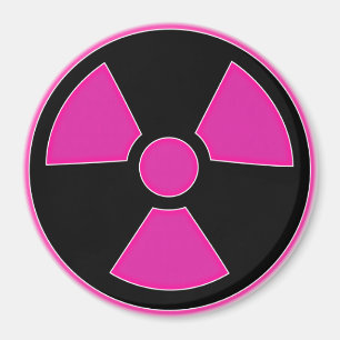 Radioactief Roze Magnet