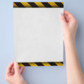 Radioactief schroefboekpapier (2 zadels) flyer (Hand)