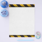 Radioactief scrapboekpapier (2-zijdig) flyer (Enkel)