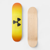 Radioactief Sign Skateboard (Voorkant)