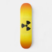 Radioactief Sign Skateboard (Voorkant)