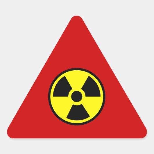 Radioactief Sticker (Voorkant)