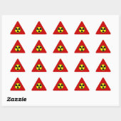 Radioactief Sticker (Vel)