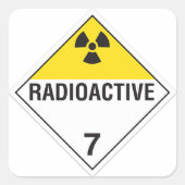 Radioactief Sticker 7 (Voorkant)