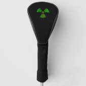 Radioactief Symbol Golfheadcover (Voorkant)