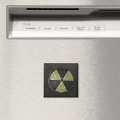 Radioactief Symbol Magneet (Insitu (Vaatwasser))