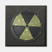 Radioactief Symbol Magneet (Voorkant)
