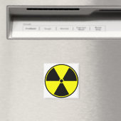Radioactief Symbol Magneet (Insitu (Vaatwasser))