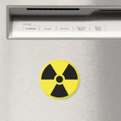 Radioactief Symbool Magnet (Insitu (Vaatwasser))